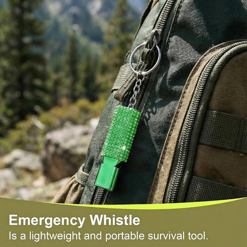 Binboll Double-Tube Whistle Aluminum Alloy Survival Whistle for Outdoor Needs Sports Referee Emergency - Image 5